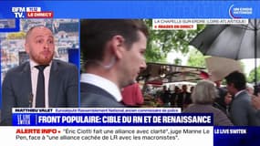 "Absolument pas": Matthieu Valet, eurodéputé RN, nie toutes formes de négociations d'investiture avec Renaissance