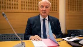 Le général Jean-Louis Georgelin, lors de son audition par la mission d'information de l'Assemblée nationale sur Notre-Dame, le 2 juillet 2020 à Paris