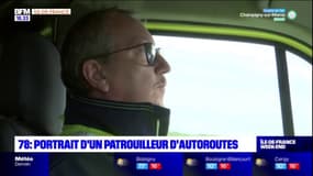 Île-de-France: portrait d'un patrouilleur d'autoroutes à l'occasion de la fin des vacances