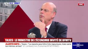 Éric Lombard: "Je ne souhaite pas, même si la situation se dégrade, qu'on donne un coup de rabot supplémentaire à la dépense publique"