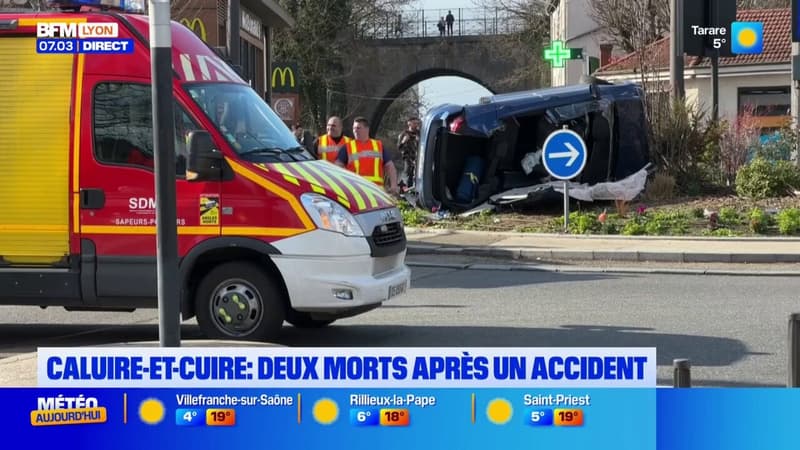 Caluire-et-Cuire : Deux morts après un accident