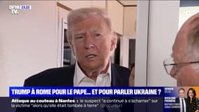 Donald Trump a indiqué "qu'il rencontrera certaines personnes" pendant son séjour à Rome