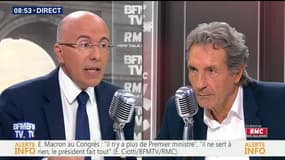 Éric Ciotti face à Jean-Jacques Bourdin en direct