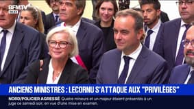 Sébastien Lecornu souhaite s'attaquer aux "privilèges" des anciens ministres pour tenter de trouver des économies