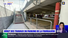 Marseille: début des travaux du parking de la Fourragère