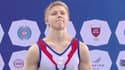 Le gymnaste russe Ivan Kuliak s'est présenté sur le podium de l'épreuve de Coupe du Monde des barres parallèles en portant le symbole de l'invasion russe en Ukraine. 