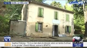 "Aude, le déluge": bouleversée, la fille d'une victime ne reconnaît plus la maison de son enfance