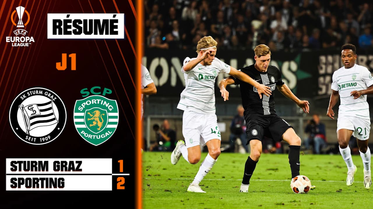 Gols e melhores momentos Sturm Graz x Sporting pela Europa League (1-2)