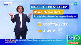 Journée des langues des signes ! - La météo de Colas du mardi 23 septembre 2025