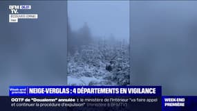Quatre départements placés en vigilance orange neige-verglas