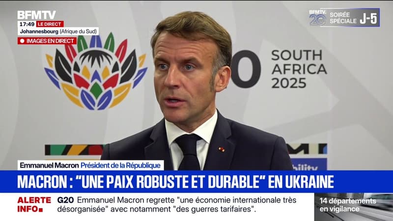 Guerre en Ukraine: "Toute initiative pour la paix est bonne", déclare Emmanuel Macron