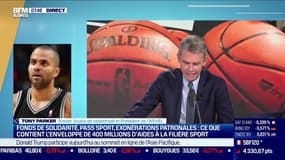 Tony Parker: "Tous les clubs de basket souffrent énormément"