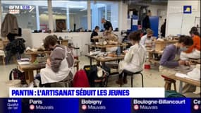 Seine-Saint-Denis: à Pantin, les Compagnons du Devoir forment des jeunes aux métiers de l'artisanat