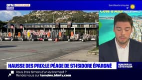 Nice: le péage Saint-Isidore épargné par la hausse des prix