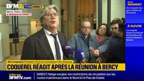 Réunion sur le budget avec le PS, PCF et EELV: Éric Coquerel pointe "une mise en danger du NFP