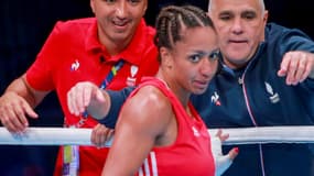 Estelle Mossely lors des Jeux Européens, le 28 juin 2023