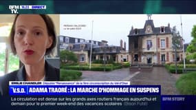 Marche pour Adama Traoré: "Le préfet a tranché dans le sens du maintien de l'ordre public", pour Émilie Chandler, députée Renaissance du Val-d'Oise 