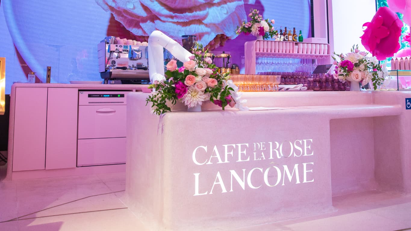 Le Café de la Rose par Lancôme 