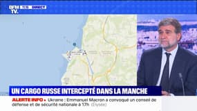 Sanctions européennes: un cargo russe intercepté dans la Manche