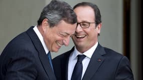 Mario Draghi et François Hollande veulent faire jouer les leviers budgétaires et monétaires.