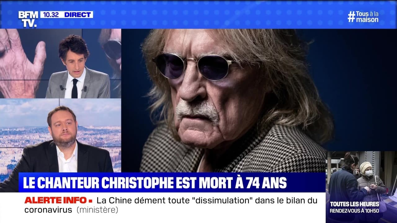 Le chanteur français Christophe est décédé - Le Temps