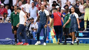Thierry Henry lors de la finale du tournoi de foot olympiques entre la France et l'Espagne (3-5, a.p.), le 9 août 2024
