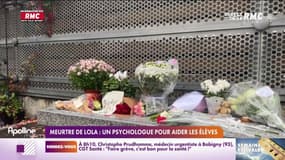 Meurtre de Lola: un psychologue pour aider les élèves 
