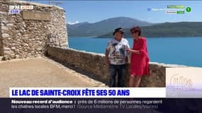 Le lac de Sainte-Croix fête ses 50 ans, l'occasion de revenir sur son histoire