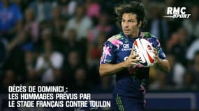 Décès de Dominici : Les hommages prévus par le Stade Français contre Toulon