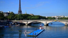 La Seine à Paris, le 20 août 2023