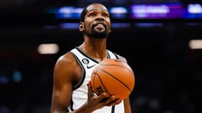 Kevin Durant avec les Nets en novembre 2022