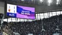 L'écran géant du Tottenham Stadium, le 19 octobre 2019 