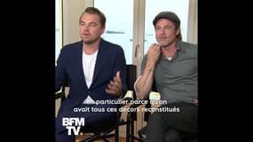 "On est vraiment retournés en 1969!" Brad Pitt et Leonardo DiCaprio racontent le tournage du dernier Tarantino