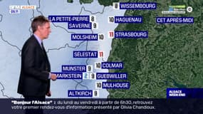 Météo Alsace: un ciel variable ce samedi, jusqu'à 10°C à Colmar et 11°C à Strasbourg