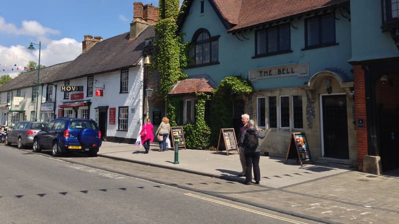 Amesbury, tranquille bourgade du sud de l'Angleterre où les deux Britanniques ont été exposés à l'agent innervant (image d'illustration)