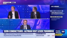 Semi-conducteurs : Altman veut lever 7000 milliards de dollars - 09/02