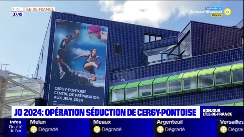 JO 2024: Cergy-Pontoise lance son opération séduction