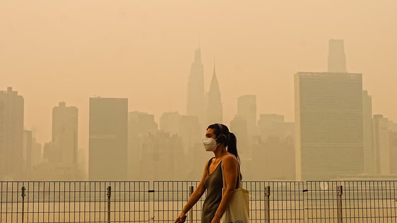 "Je suis inquiet pour mes poumons": des millions d'Américains du nord-est du pays plongés dans la fumée des incendies canadiens