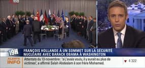 Sommet sur la sécurité nucléaire: François Hollande est en déplacement à Washington