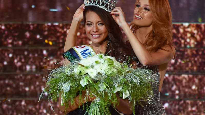 Miss Tahiti couronnée Miss France 2019 à Lille en décembre 2018.