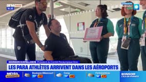 Jeux paralympiques: les para athlètes arrivent dans les aéroports parisiens