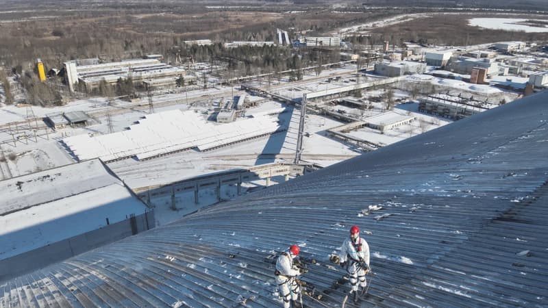 La France va verser 10 millions d'euros pour réparer la coque de protection de la centrale de Tchernobyl censée durer 100 ans