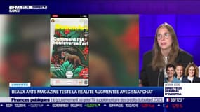 Inès Boittiaux (Beaux Arts Magazine) : Une expérience de réalité augmentée à travers la couverture de Beaux Arts Magazine - 24/05