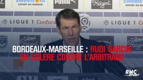 Rudi Garcia en colère contre l'arbitrage et le VAR