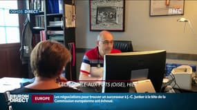 Le docteur Pierre Laburthe en pleine consultation