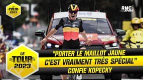 Tour de France femmes : "Porter le maillot jaune c’est vraiment très spécial », confie Lotte Kopecky