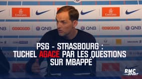 PSG-Strasbourg : Tuchel agacé par les questions sur Mbappé