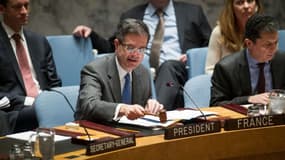 L'ambassadeur de France auprès des Nations unies François Delattre (ici au siège des Nations unies à New York le 3 mars 2015) promet toute la lumière sur les abus sexuels par des soldats en Centrafrique