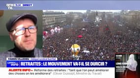 Fabien Villedieu (Sud-Rail): "Il ne s'agit pas de se planter et de partir trop vite" sur les nouvelles mobilisations contre la réforme des retraites