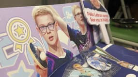 Les fans de Felix Lebrun lors des WTT Finals au Japon, le 20 novembre 2024